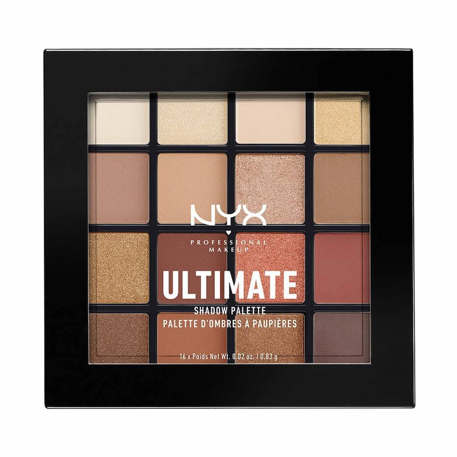 NYX Ultimate Shadow Palette – Warm Neutrals (USP03)